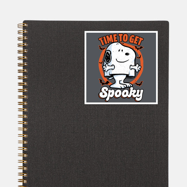 Spooky Beagle Halloween-None-Glossy-Sticker-Studio Mootant