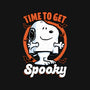 Spooky Beagle Halloween-Womens-Fitted-Tee-Studio Mootant