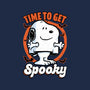 Spooky Beagle Halloween-Womens-Fitted-Tee-Studio Mootant