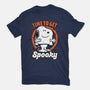 Spooky Beagle Halloween-Womens-Fitted-Tee-Studio Mootant