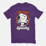 Spooky Beagle Halloween-Womens-Fitted-Tee-Studio Mootant
