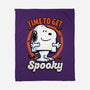 Spooky Beagle Halloween-None-Fleece-Blanket-Studio Mootant