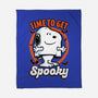 Spooky Beagle Halloween-None-Fleece-Blanket-Studio Mootant