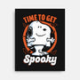 Spooky Beagle Halloween-None-Stretched-Canvas-Studio Mootant