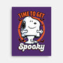 Spooky Beagle Halloween-None-Stretched-Canvas-Studio Mootant