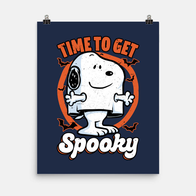 Spooky Beagle Halloween-None-Matte-Poster-Studio Mootant