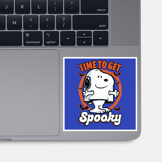 Spooky Beagle Halloween-None-Glossy-Sticker-Studio Mootant