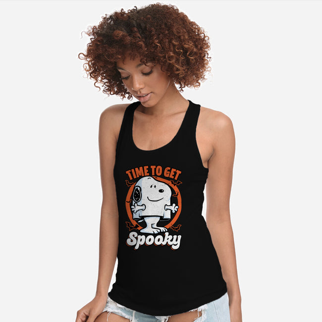 Spooky Beagle Halloween-Womens-Racerback-Tank-Studio Mootant