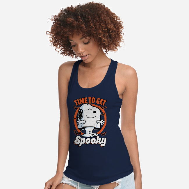 Spooky Beagle Halloween-Womens-Racerback-Tank-Studio Mootant