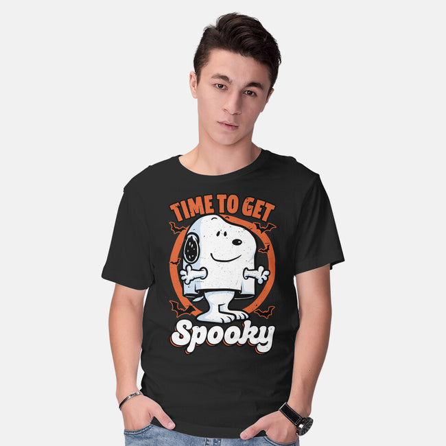 Spooky Beagle Halloween-Mens-Basic-Tee-Studio Mootant