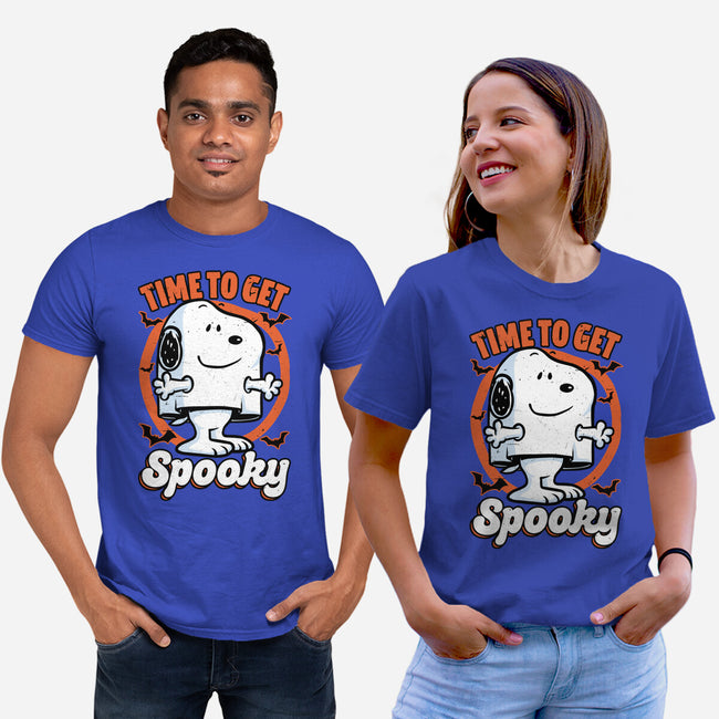 Spooky Beagle Halloween-Unisex-Basic-Tee-Studio Mootant