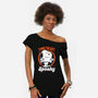 Spooky Beagle Halloween-Womens-Off Shoulder-Tee-Studio Mootant