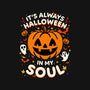 Halloween Soul Pumpkin-None-Removable Cover w Insert-Throw Pillow-Studio Mootant