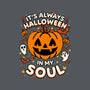 Halloween Soul Pumpkin-None-Stretched-Canvas-Studio Mootant