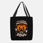 Halloween Soul Pumpkin-None-Basic Tote-Bag-Studio Mootant