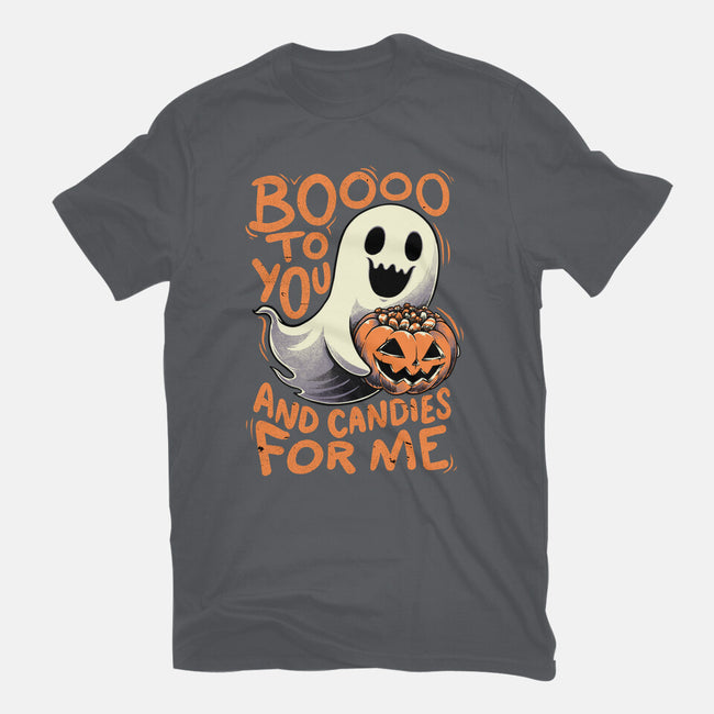 Halloween Ghost Candies-Mens-Basic-Tee-Studio Mootant