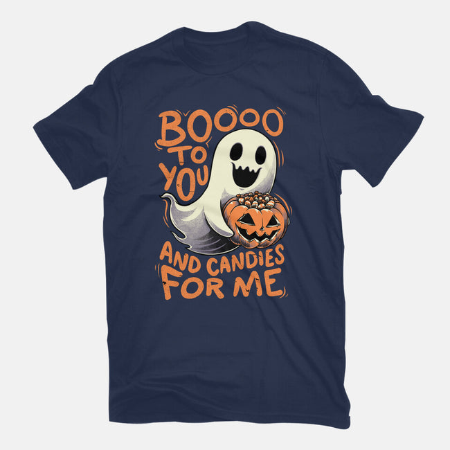 Halloween Ghost Candies-Youth-Basic-Tee-Studio Mootant