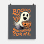 Halloween Ghost Candies-None-Matte-Poster-Studio Mootant