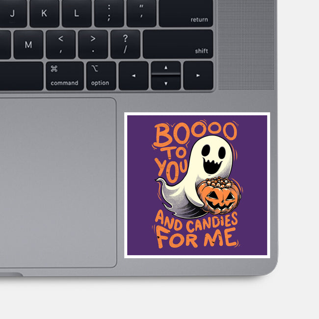 Halloween Ghost Candies-None-Glossy-Sticker-Studio Mootant