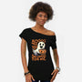 Halloween Ghost Candies-Womens-Off Shoulder-Tee-Studio Mootant