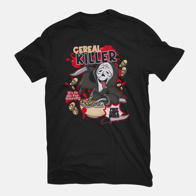 Cereal Literally To Die For-Womens-Fitted-Tee-Claudia