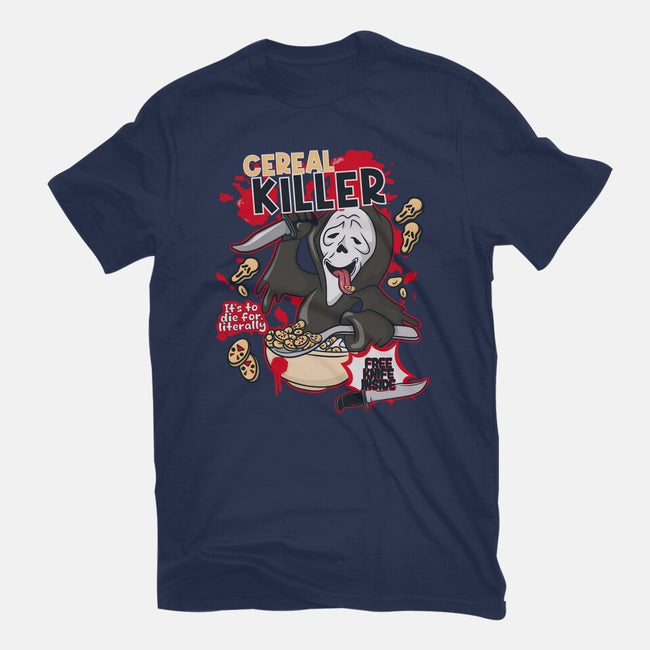 Cereal Literally To Die For-Mens-Heavyweight-Tee-Claudia