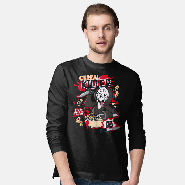 Cereal Literally To Die For-Mens-Long Sleeved-Tee-Claudia