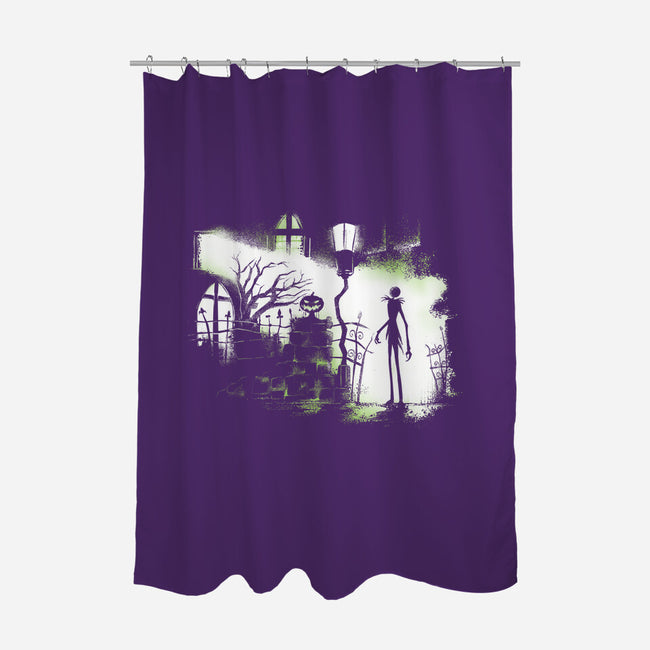 The Exorcism Before Christmas-None-Polyester-Shower Curtain-zascanauta