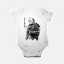 Crystal Lake Killer Sumi-e-Baby-Basic-Onesie-DrMonekers