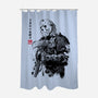 Crystal Lake Killer Sumi-e-None-Polyester-Shower Curtain-DrMonekers