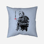 Crystal Lake Killer Sumi-e-None-Removable Cover w Insert-Throw Pillow-DrMonekers