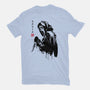 Woodsboro Killer Sumi-e-Mens-Basic-Tee-DrMonekers