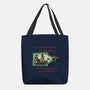 Pirate Ship In A Bottle-None-Basic Tote-Bag-glitchygorilla