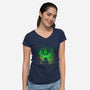 Master Art-Womens-V-Neck-Tee-Donnie