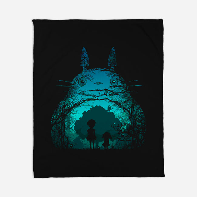 Forest Spirit-None-Fleece-Blanket-Donnie