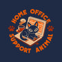 Home Office Animal Support-Mens-Heavyweight-Tee-worlddominationforcats