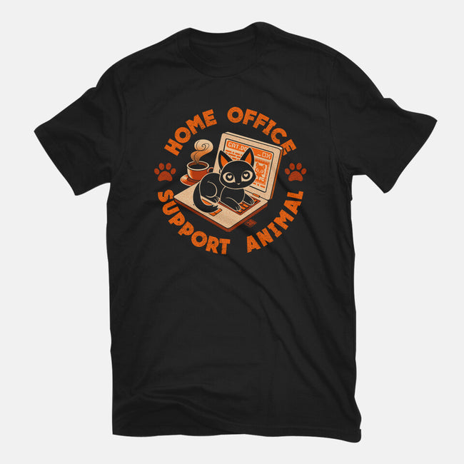 Home Office Animal Support-Mens-Premium-Tee-worlddominationforcats