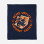 Home Office Animal Support-None-Fleece-Blanket-worlddominationforcats