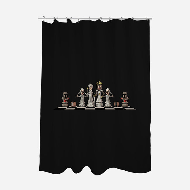 Grail Of Chess-None-Polyester-Shower Curtain-erion_designs