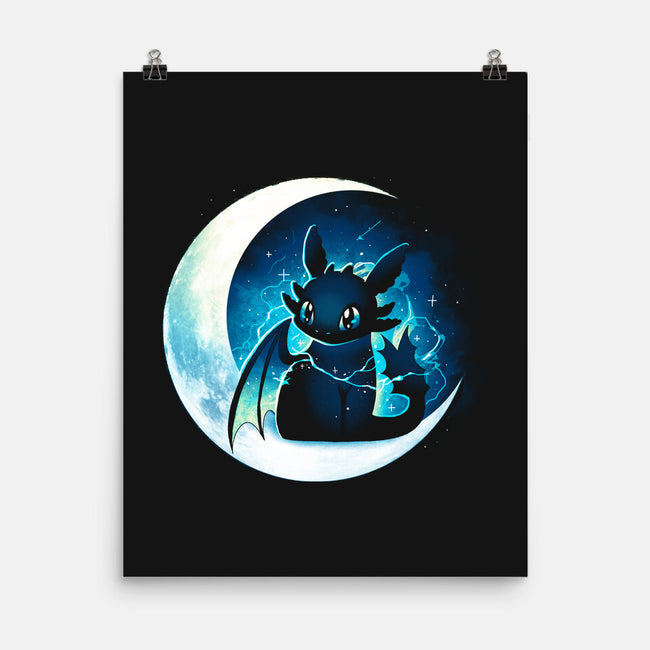 Dragon Moon Star-None-Matte-Poster-Vallina84