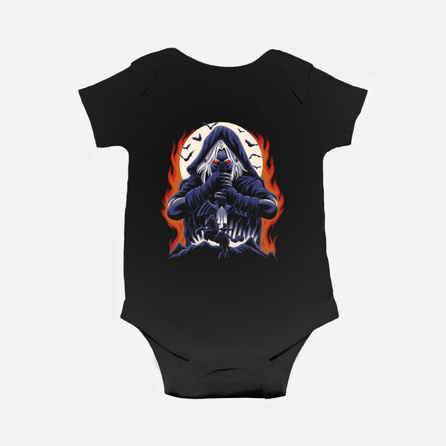 Rise Of The Shadow-Baby-Basic-Onesie-rmatix