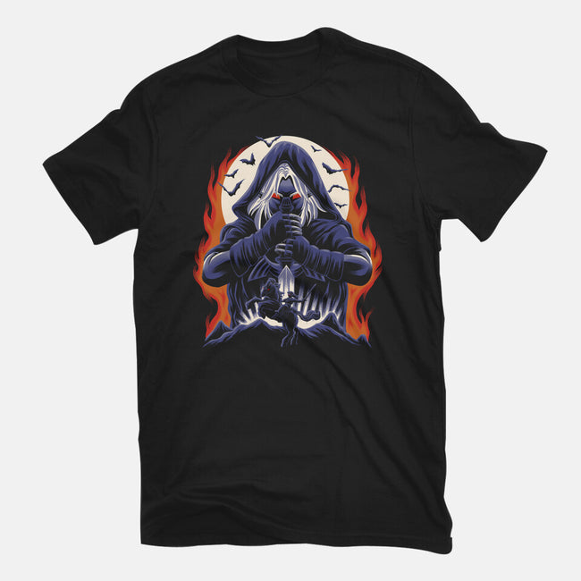 Rise Of The Shadow-Womens-Basic-Tee-rmatix
