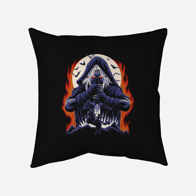 Rise Of The Shadow-None-Removable Cover w Insert-Throw Pillow-rmatix