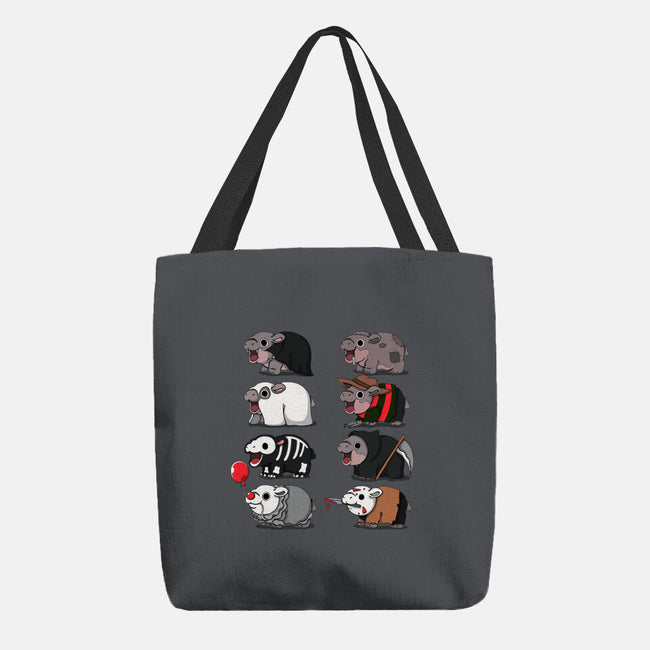 Scary Hippo-None-Basic Tote-Bag-Vallina84