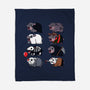 Scary Hippo-None-Fleece-Blanket-Vallina84