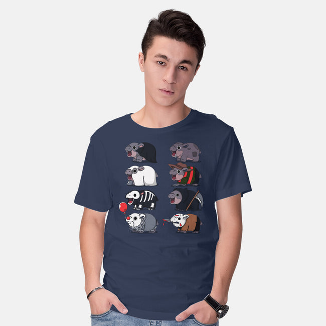 Scary Hippo-Mens-Basic-Tee-Vallina84