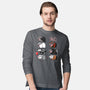 Scary Hippo-Mens-Long Sleeved-Tee-Vallina84