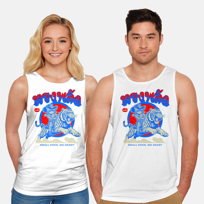 Small Paws Big Heart-Unisex-Basic-Tank-Hafaell