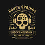 Haven Springs Radio Emblem-None-Removable Cover w Insert-Throw Pillow-LAGELANTEE