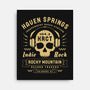 Haven Springs Radio Emblem-None-Stretched-Canvas-LAGELANTEE